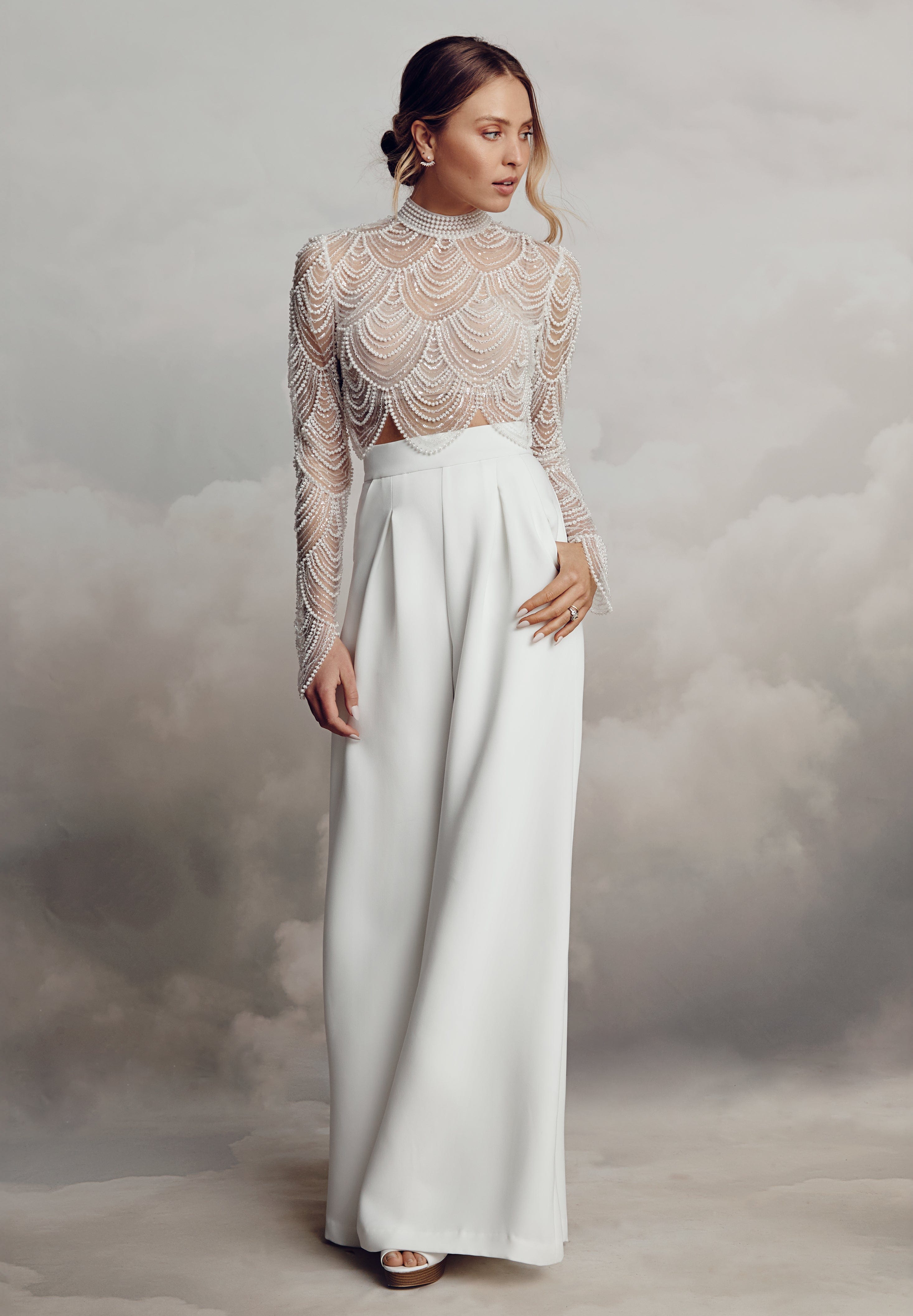 winter registry office wedding dress Style – Catherine Deane UK Color:BLUE HORIZON Designer Dress Types of Winter Coats