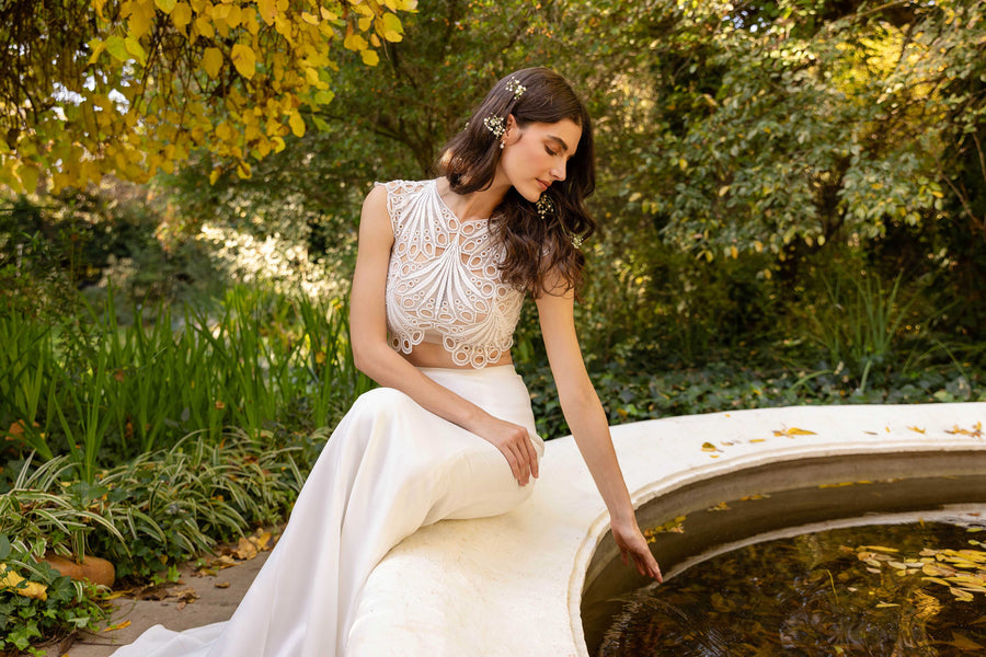 Step Into Le Jardin - The Latest Bridal Collection By Catherine Deane