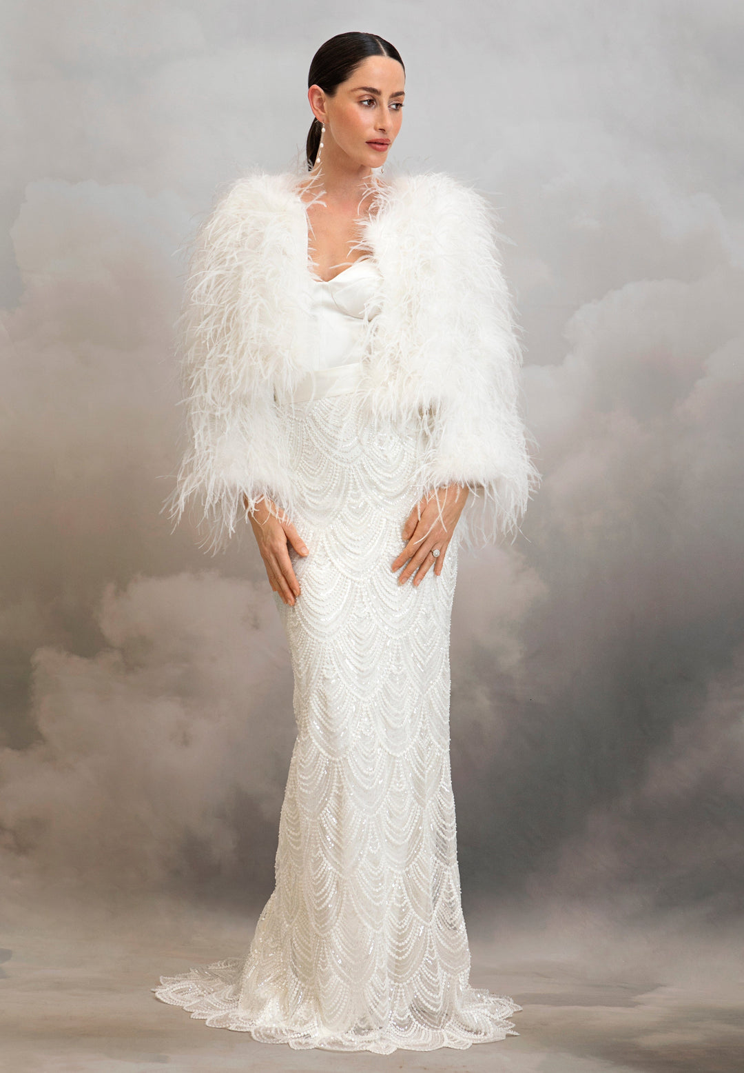 Arlo Feather Jacket – Catherine Deane UK