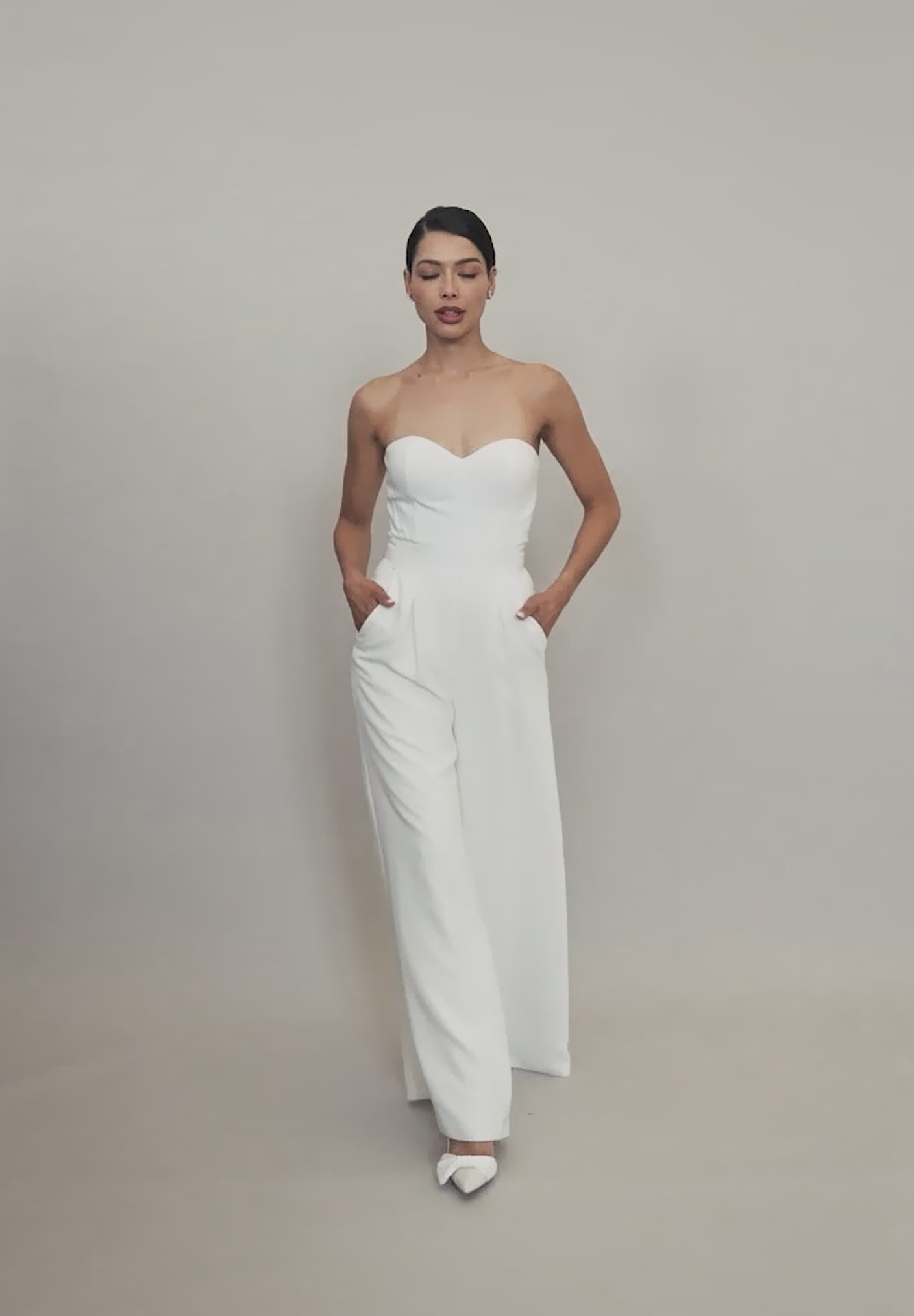Ryo Jumpsuit Crepe | Wedding Jumpsuit